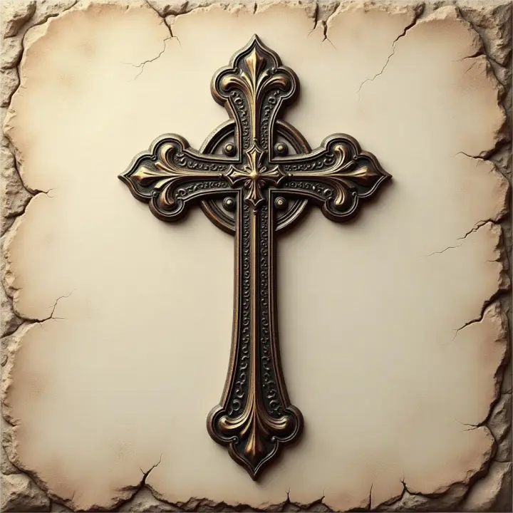 Example black cross image 3 for background removal